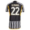 Maillot de Supporter Juventus 2023-24 DI Maria 22 Domicile Pour Homme